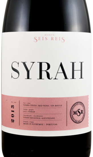 2013 Monte Seis Reis Syrah tinto