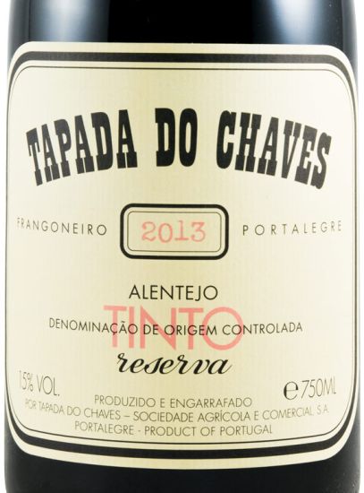 2013 Tapada do Chaves Reserva red