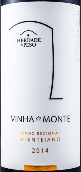 2014 Herdade do Peso Vinha do Monte red