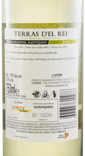 2018 Terras del Rei branco