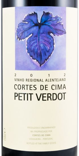 2012 Cortes de Cima Petit Verdot tinto