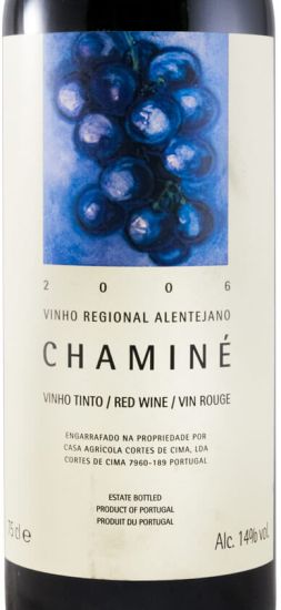 2016 Cortes de Cima Chaminé red