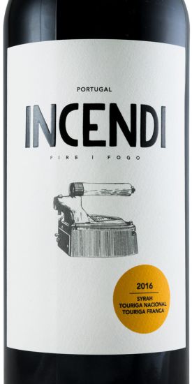2016 Quinta da Confeiteira Incendi red