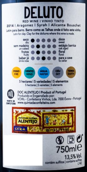 2014 Quinta da Confeiteira Deluto tinto