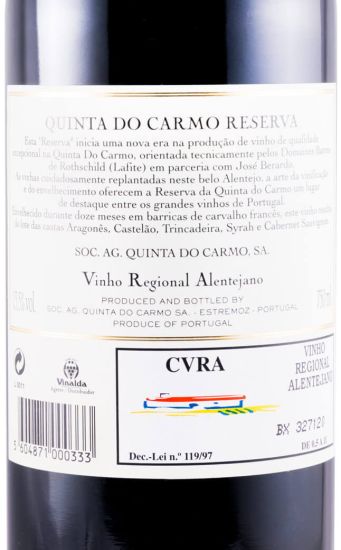 2000 Quinta do Carmo Reserva red