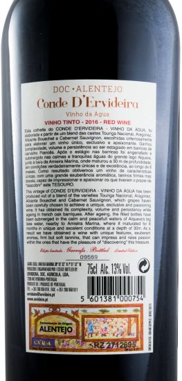 2016 Conde D'Ervideira Vinho da Água tinto