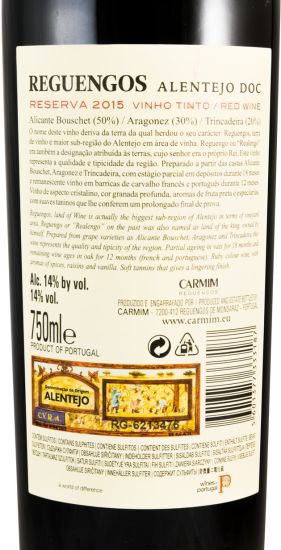 2015 Reguengos Reserva red