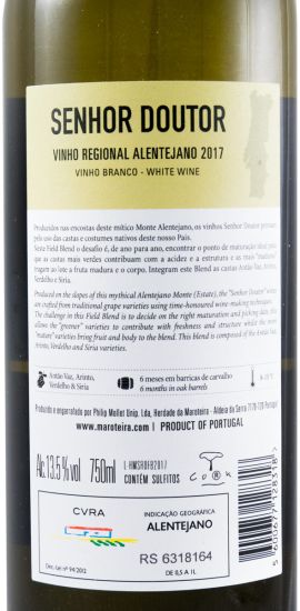 2017 Senhor Doutor Field Blend white