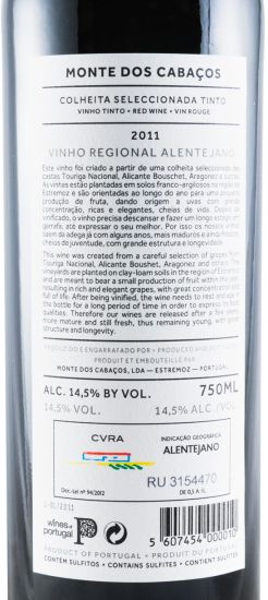 2011 Monte dos Cabaços red