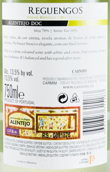 2017 Reguengos white
