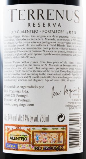2013 Terrenus Reserva red