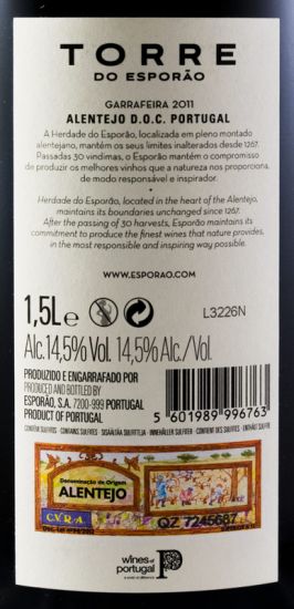 2011 Herdade do Esporão Torre tinto 1,5L