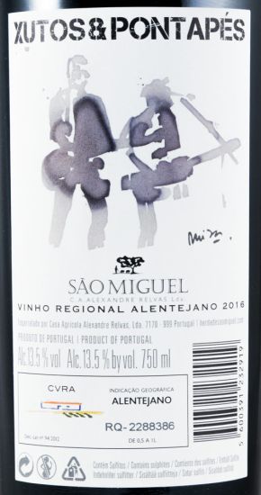 2016 Xutos e Pontapes Herdade São Miguel tinto