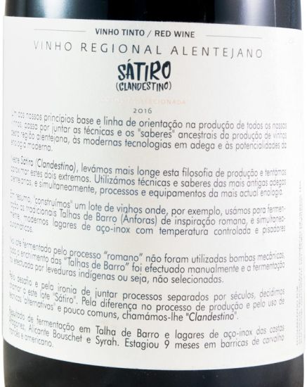 2016 Sátiro Clandestino red