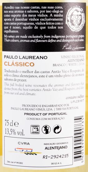 2016 Paulo Laureano Clássico white