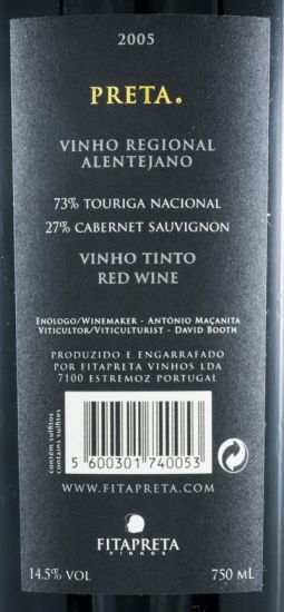 2005 António Maçanita Fita Preta Preta tinto