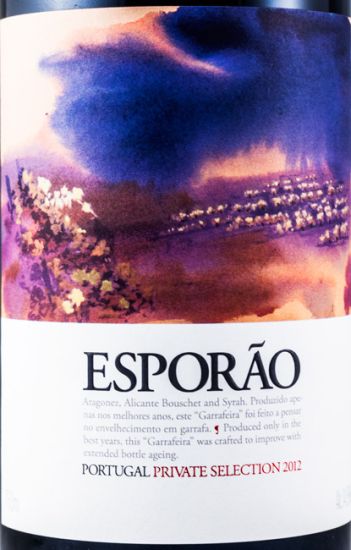 2012 Esporão Private Selection red