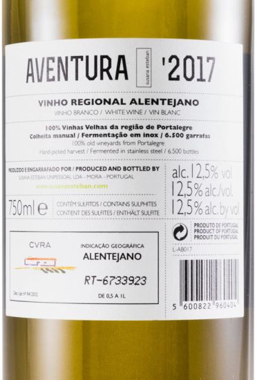 2017 Susana Esteban Aventura branco