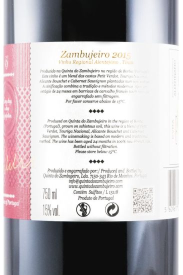 2015 Zambujeiro red