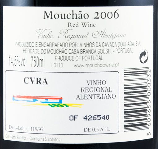 2006 Mouchão tinto