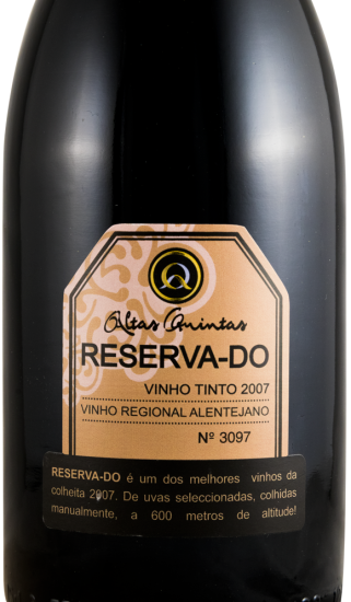 2007 Altas Quintas Reserva-Do red