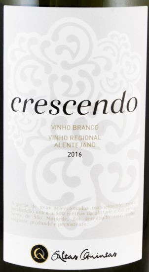 2016 Altas Quintas Crescendo branco