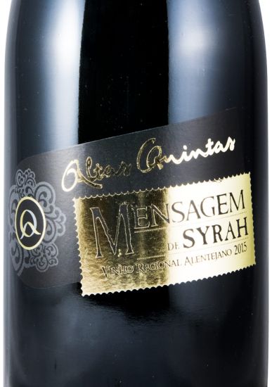 2015 Altas Quintas Mensagem Syrah red
