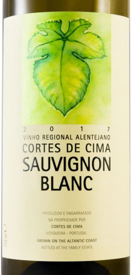 2017 Cortes de Cima Sauvignon Blanc white