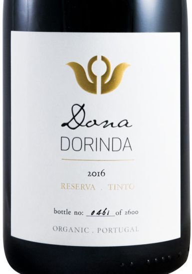2016 Dona Dorinda Reserva organic red