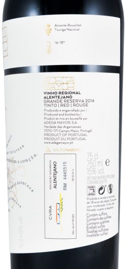 2014 Pai Chão Garrafeira tinto