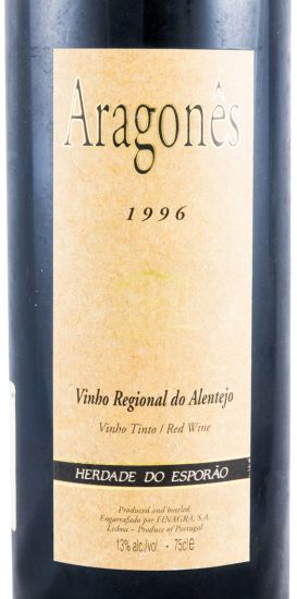 1996 Herdade do Herdade Aragones red