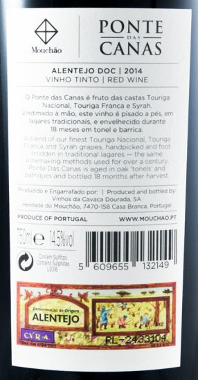 2014 Mouchão Ponte das Canas red