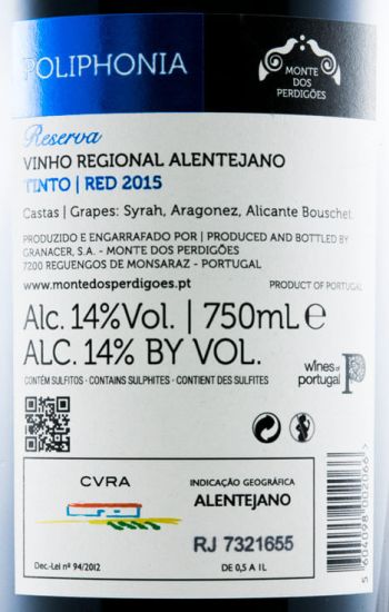 2015 Poliphonia Reserva c/Decanter tinto