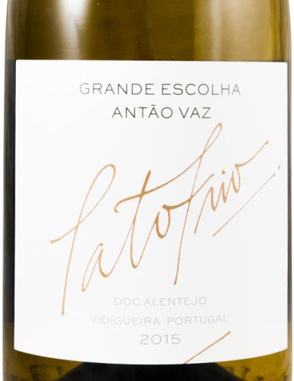 2015 Pato Frio Grande Escolha Antão Vaz white