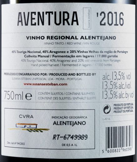 2016 Susana Esteban Aventura red