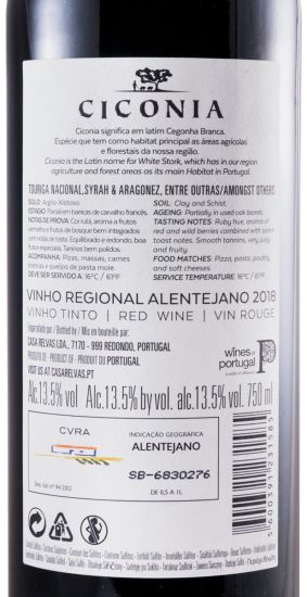 2018 Ciconia red