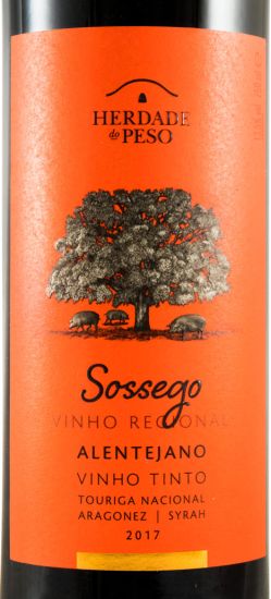 2017 Herdade do Peso Sossego tinto
