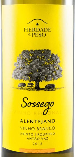 2018 Herdade do Peso Sossego white