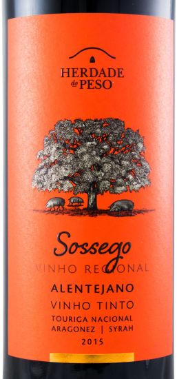 2015 Herdade do Peso Sossego tinto