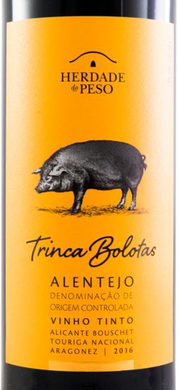 2016 Herdade do Peso Trinca Bolotas red
