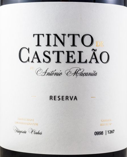 2014 Castelão Reserva by António Maçanita red