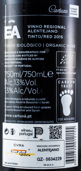 2015 Fundação Eugénio de Almeida EA organic red