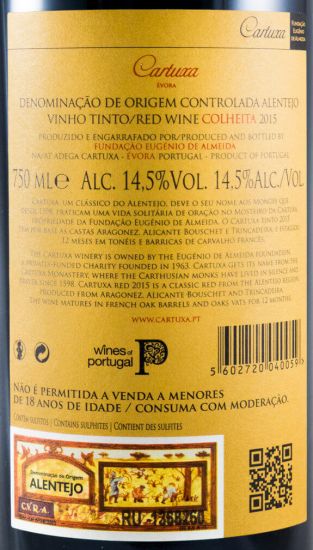 2015 Cartuxa red (individual box)