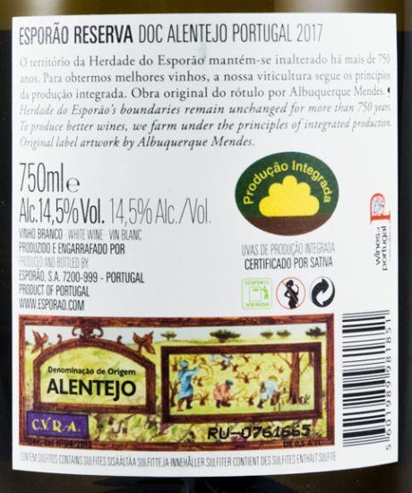 2017 Esporão Reserva white