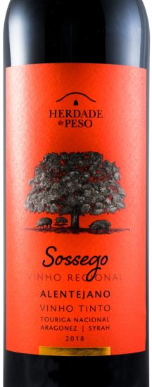 2018 Herdade do Peso Sossego tinto