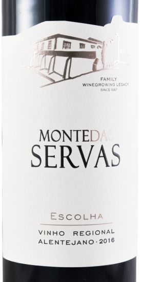 2016 Monte das Servas Escolha tinto