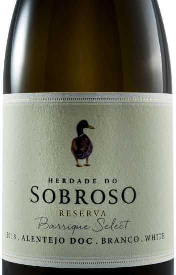 2018 Herdade do Sobroso Barrique Select white