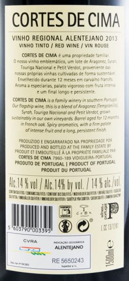 2013 Cortes de Cima red 1.5L