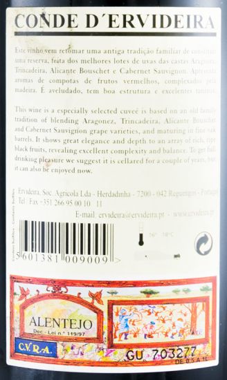2006 Conde D'Ervideira Reserva tinto