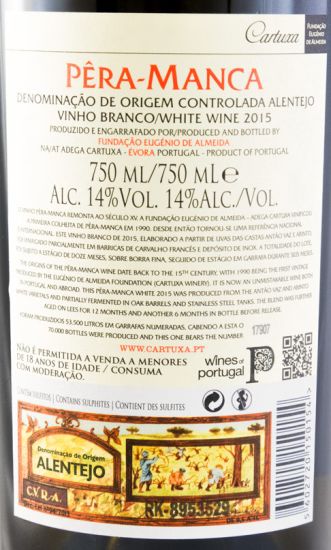 2015 Pêra-Manca white
